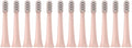 12PCS Brush Heads ReplaceableCompatible for XIAOMI T100 Toothbrush(12Pink)