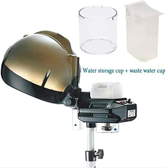 Salon Home Professional Hair Steamer Furniture Colour ProcessorStand Dryer Hood with Floor WheelAdjustable HeightTimer &amp Temperatu