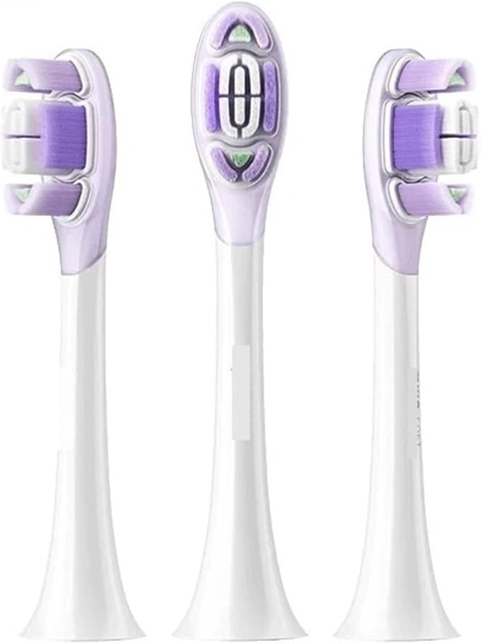 Oscillation Electric Toothbrush Replacement Heads Compatible for MES609 MES610 MES613(Soft Heads)