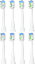 Compatible SNP1 Electric Toothbrush Replacement Brush Head SN-P1 Bright White(Silver)