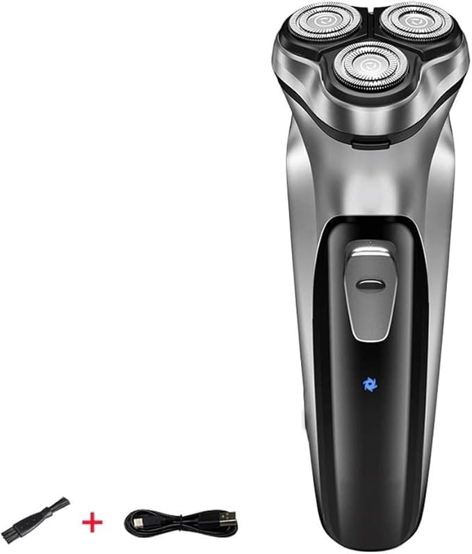JYYBN Electric 3D Razor Male Knife Head Washing Intelligent Rechargeable Beard Knife Men