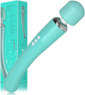 Therapeutic Cordless Massager - Powerful Massage Tool Handheld 8 Speeds 20 Patterns - Rechargeable Hand Massagers for Sore Muscles - Hand Held Massage Tool for Neck &amp Back