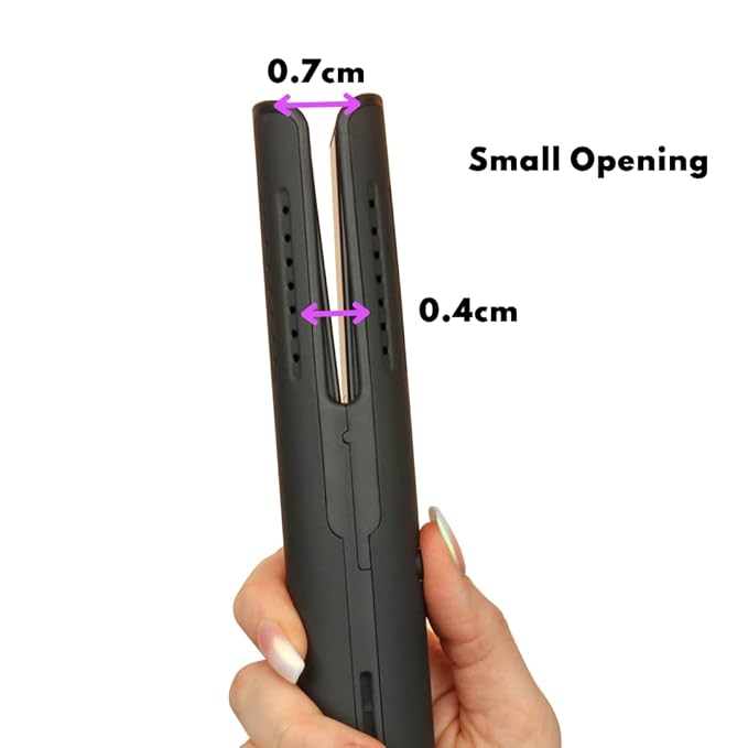 Aria Beauty Insta Styler Ceramic Hair Curler - Dual Voltage Curling Wand - Curling Iron for Effortless Curls - Perfect for Travel - Black - 1 pc