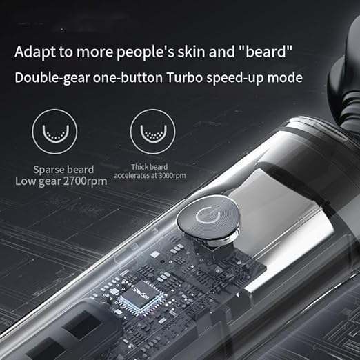 Electric Shavers for Men Electric Shaver Series Beard Machine Shaving 3 Head Razor for Man IPX7 Waterproof USB Rechargeable Beard Hair Trimmers