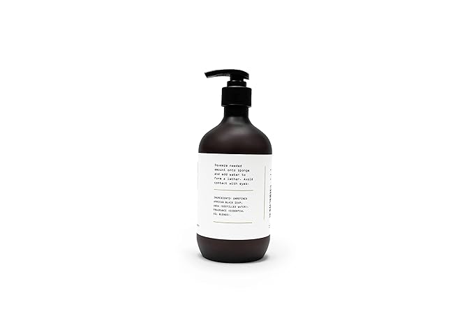 KAEME.COM GOLDFLAKES LUXURIOUS BLACK SOAP BODY WASH-Plant BasedAntifungal HandmadeSulphateParabenDye FreeNourishing &amp Soothing FormulaPimpleEczemaAcne Anti-Bacterial Herbal-500mL /16.9Fl