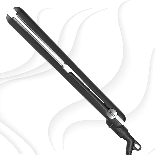 StyleCraft STAY-TEMP Professional 1-Inch Titanium Flat Iron Titanium Ultra-Thin Hair Straightener for All Hair Types