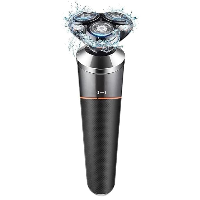 Electric Razor for Men 3 In 1 Wet Dry Electric Shaver For Men Facial Body Beard Hair Trimmer Nose Ear Rechargeable Electric Razor Beard Shaving Machine