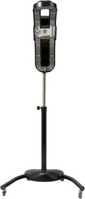 Professional Standing Hair Dryer 900-950W Salon Vertical Hairdressing Heater Intelligent Temp &amp Time Control 45°/90°/180° Adjustable Angle 360° Rotation Black Vertical Hairdressing Heater