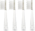 4 Pcs/Pack Replacement Brush Heads for Seago SG-906/915SG-612/623/628/621/677EK6/EK7/EK2 Electric Toothbrush Head(4 Pcs Transparent)