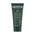 lavera Men sensitiv 3in1 Shower Gel - refreshing &amp revitalising - for sensitive skin - organic bamboo &amp organic aloe vera - vegan - natural cosmetics - 200 ml