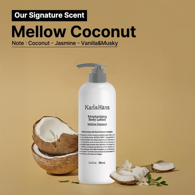 Karl&ampHans Moisturizing Body Lotion (390ml Coconut)