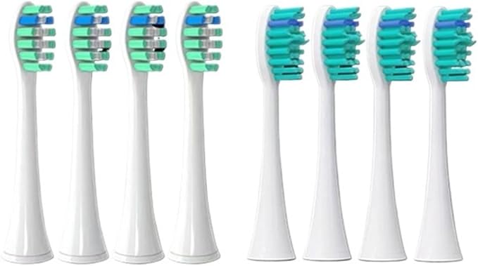 Compatible for Philips Sonicare Toothbrush Brush Head Replacement Heads HX3/HX6/HX9 Series HX3210/3211/6150/6500/6510/6530/9342/6730(4P2 4P4)