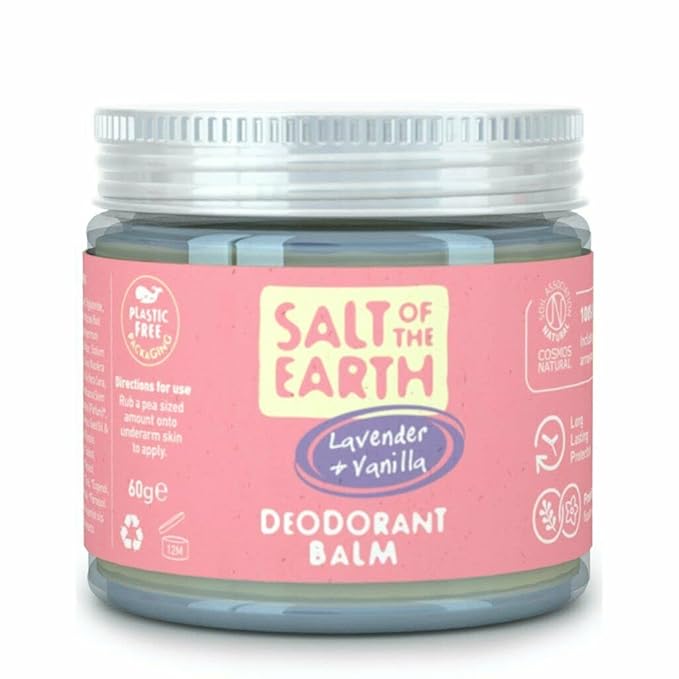 SALT OF THE EARTH Lavender &amp Vanilla Deodorant Balm 60 GR