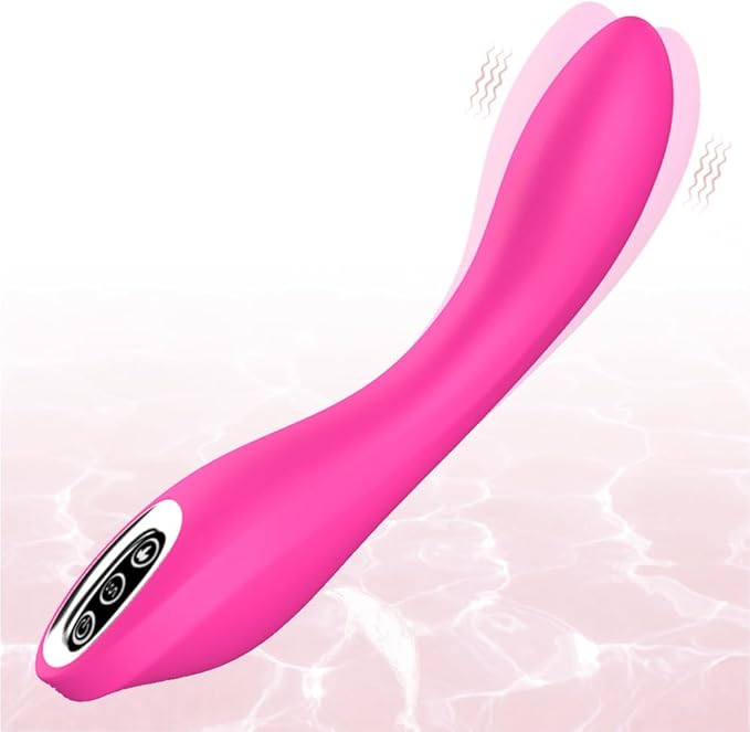 Adult Tool for Women 8 inch Electric Silicone Toy Soft Waterproof Classic Wand for Women Thrusting Stimulation and 7 Powerful Modes AN1801