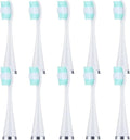 10pcs/lot Ultrasonic Electric Toothbrush Heads Replacement Brush for Teeth(White)