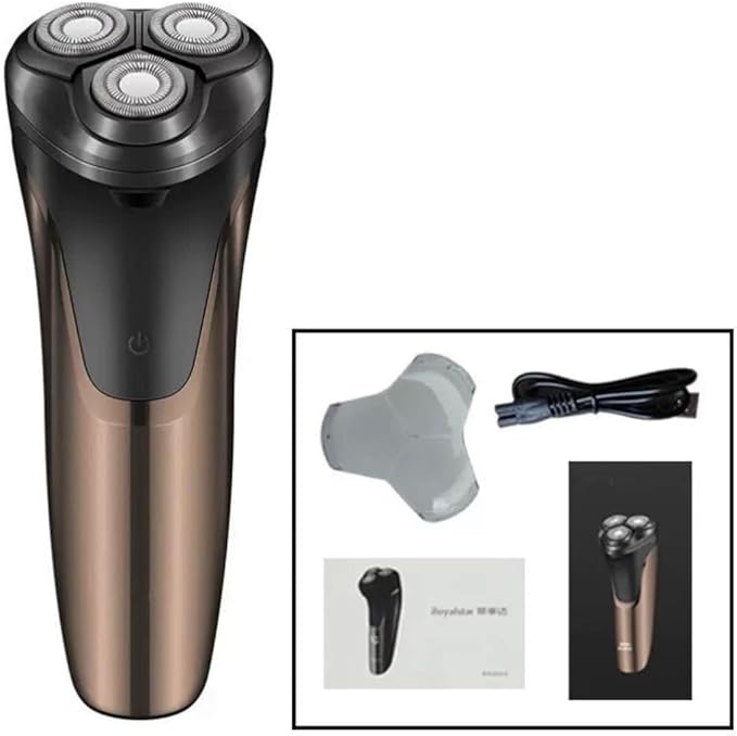 JYYBN Electric Shaver for Men Rechargeable Shavers Shaving Razors Wet and Dry with Pop-up Trimmer