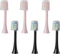 Replacement Brush Heads Compatible for SOOCAS X3U/X3Pro/X5/V1/D2/D3 6/12pcs Bristle Electric Toothbrush Sealed Packed(SHUSHI-PK3BK3)