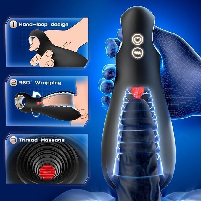Pocket PuzzyRotate Male Masterburbatar Hands Free Male Masterburbatar Silicone Machine Thrusting Machine Devices Suction Man Masturebstor Electric Underwear UWY2128