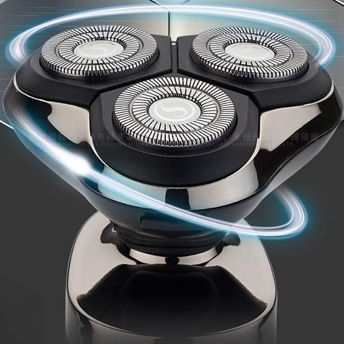 Electric Shavers for Bald Men Wet Dry Waterproof LCD Display Electric Shaver Beard Electric Razor for Men Facial Shaving Machine Rechargeable