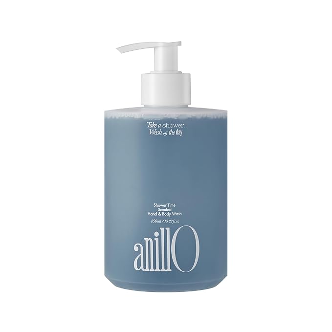 Shower Time Scented Body Wash - Vegan Hand &amp Body Cleanser with Ceramide &amp Botanical Oils Blue Agave Scent Free from Paraben Sulfate Silicone 15.22 fl.oz