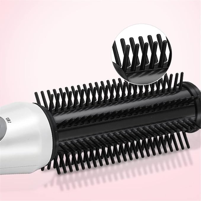 Electric Hot Air Anti-scalding Professional Curling Iron Tourmaline Ceramic Automatic Rotating Curling/straightening Comb