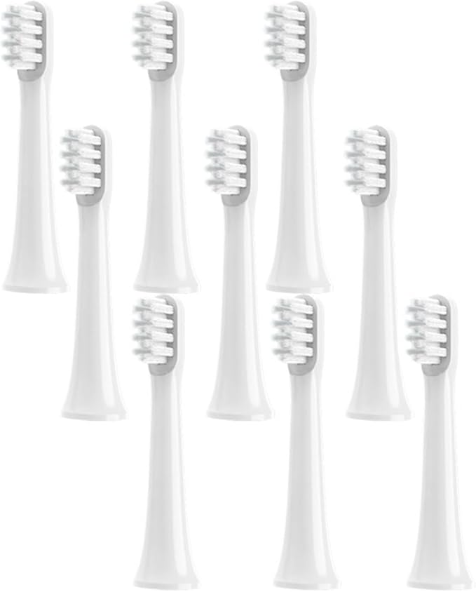 Replacement Toothbrush Heads Compatible for T100(9pcs)