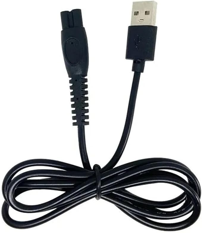 Electric Shaver 5V USB Charger Compatible for Philips MG7900 MG9520 / 50 QP1424 QP2724 QP2834/70 S5885 S7886 BRL176 Trimmer Replacement Parts(1pc)
