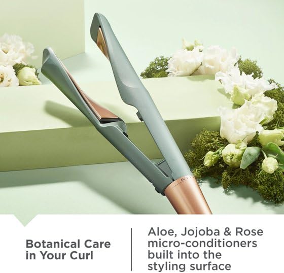 Remiington Ceramic Twist and Curl Hair Multi-Styler Adjustable Temperature with 7 Heat Settings Quick Heat Styling Tool for Waves and Curls Green Finish