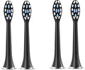 Compatible for S7 Brush Heads Super Sonic Electric Toothbrush Accessories Replacement(4 Black Brush Head)