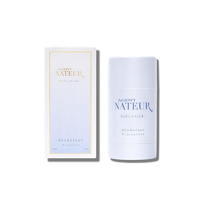 Agent Nateur - holi (stick) Sensitive Natural Deodorant | Aluminum-Free Non-Toxic Clean Skincare (1.7 oz | 50 ml)