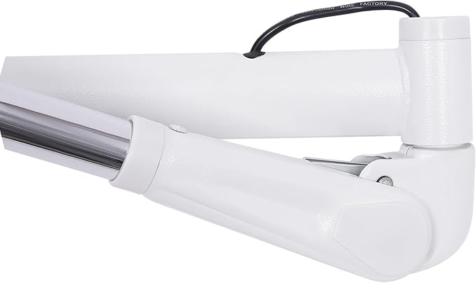 Orbiting Hair Dryer Wall Mount 950W Temperature Adjustable Rotating Wall Mount Hair Color Processor with Timer Professional Infrared Hair Dryer Hair Perming Treatment Machine for Salon SPA (Grey)
