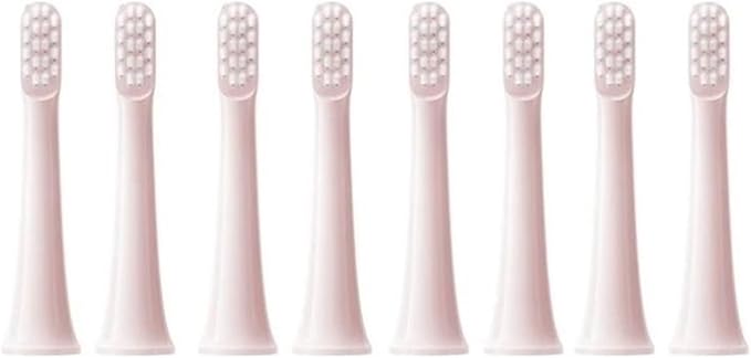 16PCS Compatibility for XIAOMI MIJIA T100 Replacement Brush Heads Sonic Electric Toothbrush Vacuum Soft Bristle(16Pink)