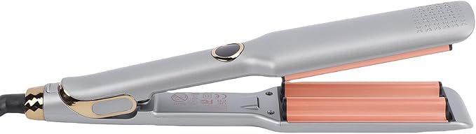 TARSHYRY 5 Rod Egg Roll Curling Wand Ceramic Coated PTC Hair Curler with Digital Display and Auto Shut Off for Fine Normal Thick or Damaged Hair (11mm US Plug 110‑240V)
