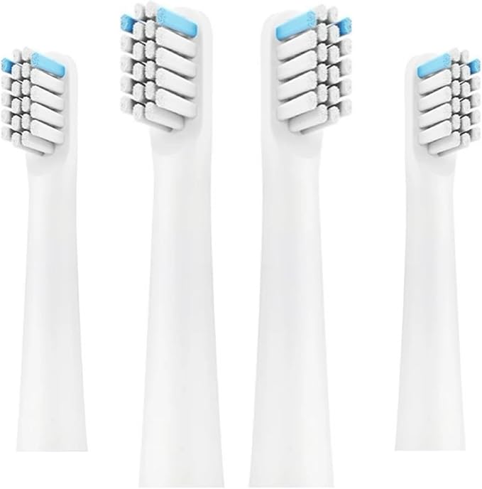 Compatible for Realme N1 N2 RTX2103 SN301 Electric Toothbrush Replacement Heads Soft Bristle Nozzles4/8/16pcs(8PCS Blue)