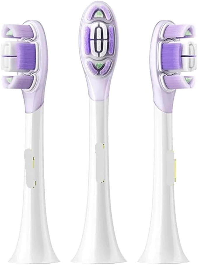 Electric Toothbrush Brush Head Compatible for Sonic Vibration Pro 4 Brushing Modes IPX8 Waterproof(Caring Version)