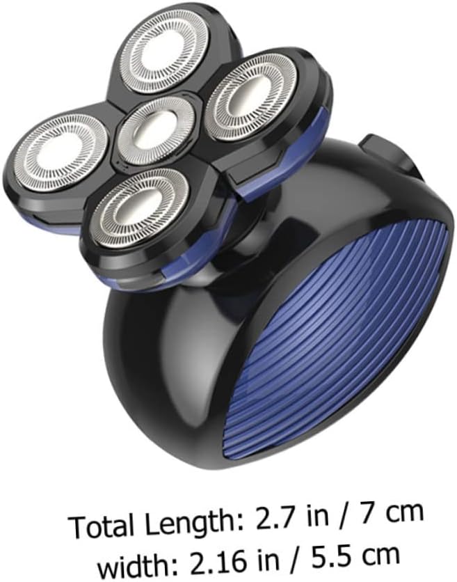 USB Rechargeable Electric Shaver Floating Trimmer Head for Beard Hair and Nose Hair Multifunctional Grooming Kit for Men