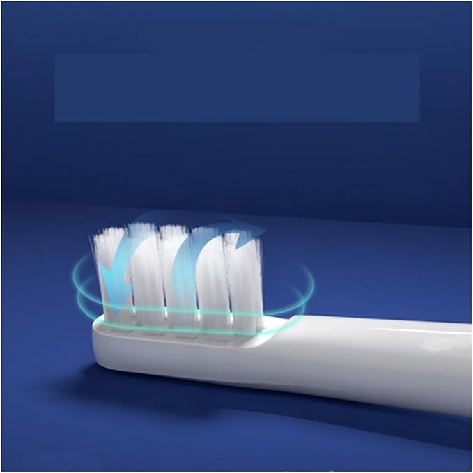 8PCS Replacement Brush Heads Compatible for XIAOMI MIJIA T100 Electric Toothbrush(4White 4Pink)
