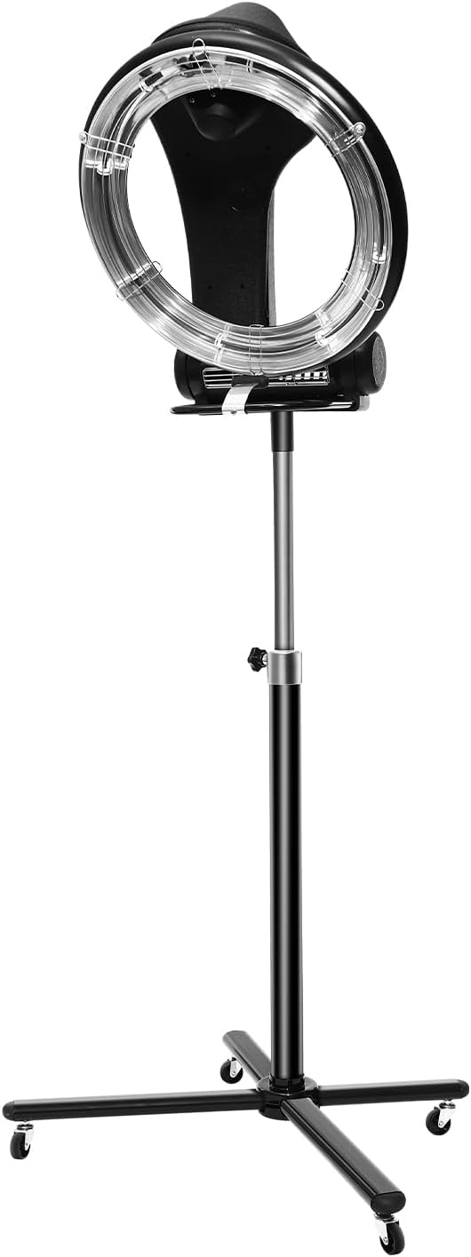 3 in 1 Hair Dryer Stand Adjustable Professional Orbiting Infrared Free-Stand Hair Color Processor Drying Perming Machine (850w)