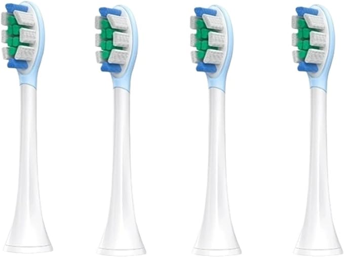 9Models Toothbrush Head CCompatible for with Sonicare HX3/HX6/HX9 Series Models(4pcs 904-C)