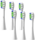 Compatible for 6 Pcs Replacement Brush Heads for Flow/X PRO Elite/X /F1/Z1/One/ Air2 Sonic Electric Toothbrush Nozzles(6 pcs White)
