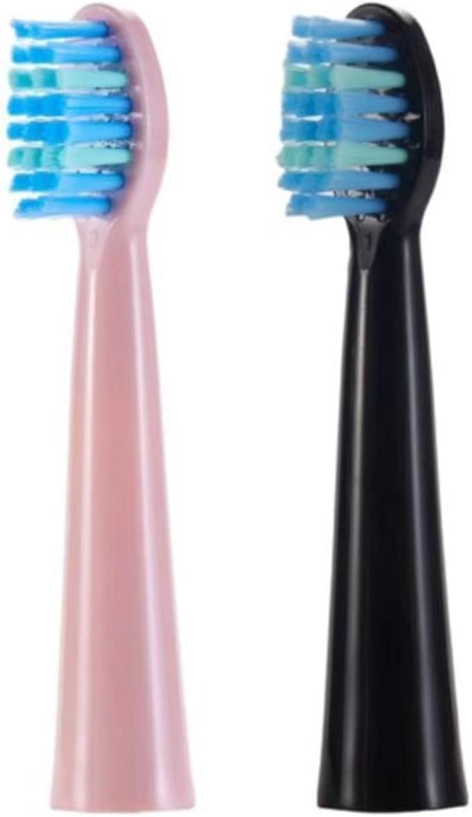 for AUX A11 Electric Toothbrush Replacement Heads Compatible for UPHYLIAN/KONKA/PHYLIAN Soft Brush Bristles Nozzles(8PCS Pink)