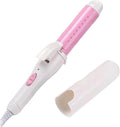 Electric Curling Iron Straightener Fluffy Wand(Straightandrolldualpurposepink)