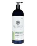 Mill Creek 2 in 1 Shower and Shave Gel 32 oz (Peppermint)