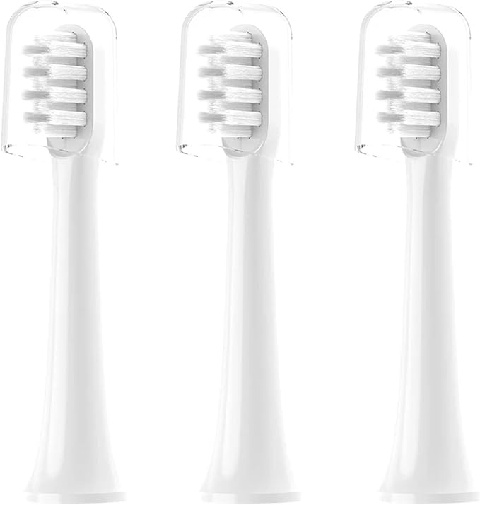 3Pieces Toothbrush Heads Compatibility for Xiaomi Mijia T100 Mi Smart Replacement