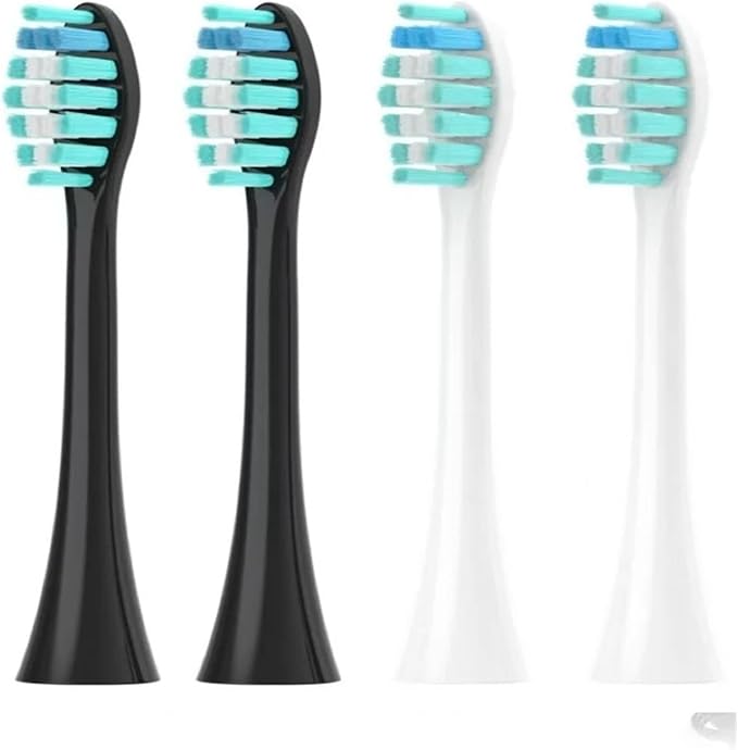 Compatible for Electric Toothbrush Head 051B Cleaning Replacement Bristle Brush Heads Nozzles4/8/16pcs(4PCS White)