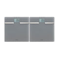 Taylor BIA Digital Bathroom Scale Charcoal Grey (5282622) (Pack of 2)