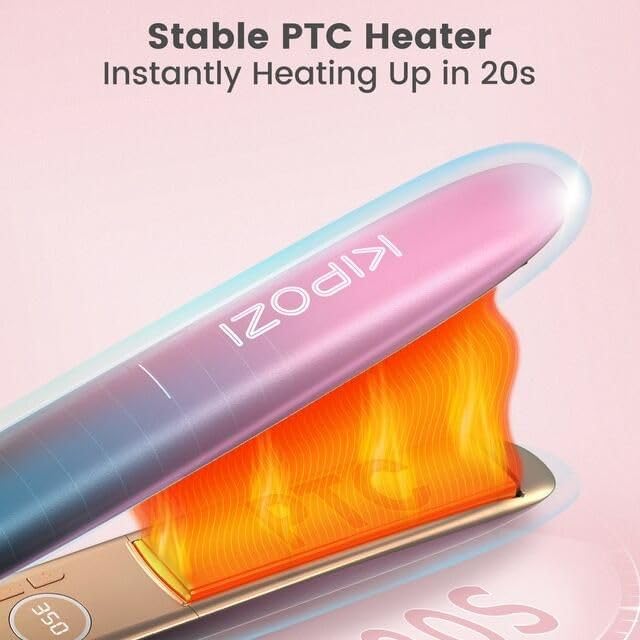 2-in-1 Hair Straightener &amp Curler