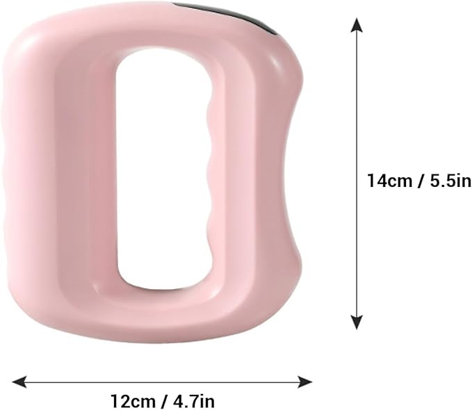 ZJchao Wearable Electric Body Massager Ring Muscle Recovery Electric Body Massager Ring Deep Tissue Vibrations with Portable Design enhances Recovery and Well Being (Pink)