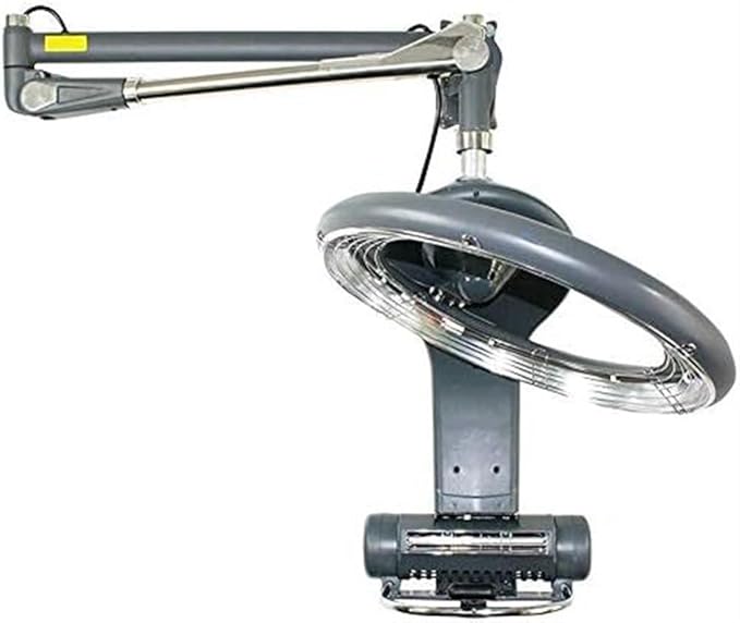 Salon Orbiting Hair Dryer Digital Control Infrared Hair Color Perm Processor Dryer Accelerator w/Wall Mount System Adjustable Timer and Temperature