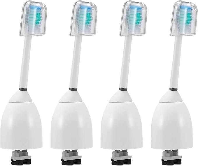1/4/6pcs Replacement Toothbrush Heads Compatible for Philips Sonicare E-Series HX7022/66 HX7023/30(4pcs)